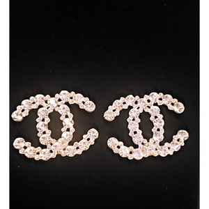 CC inspired rhinestone earrings SOLD OUT