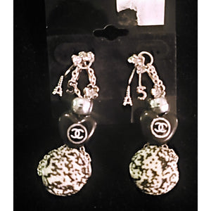 Custom made CC inspired  inspired logo earrings-SOLD OUT