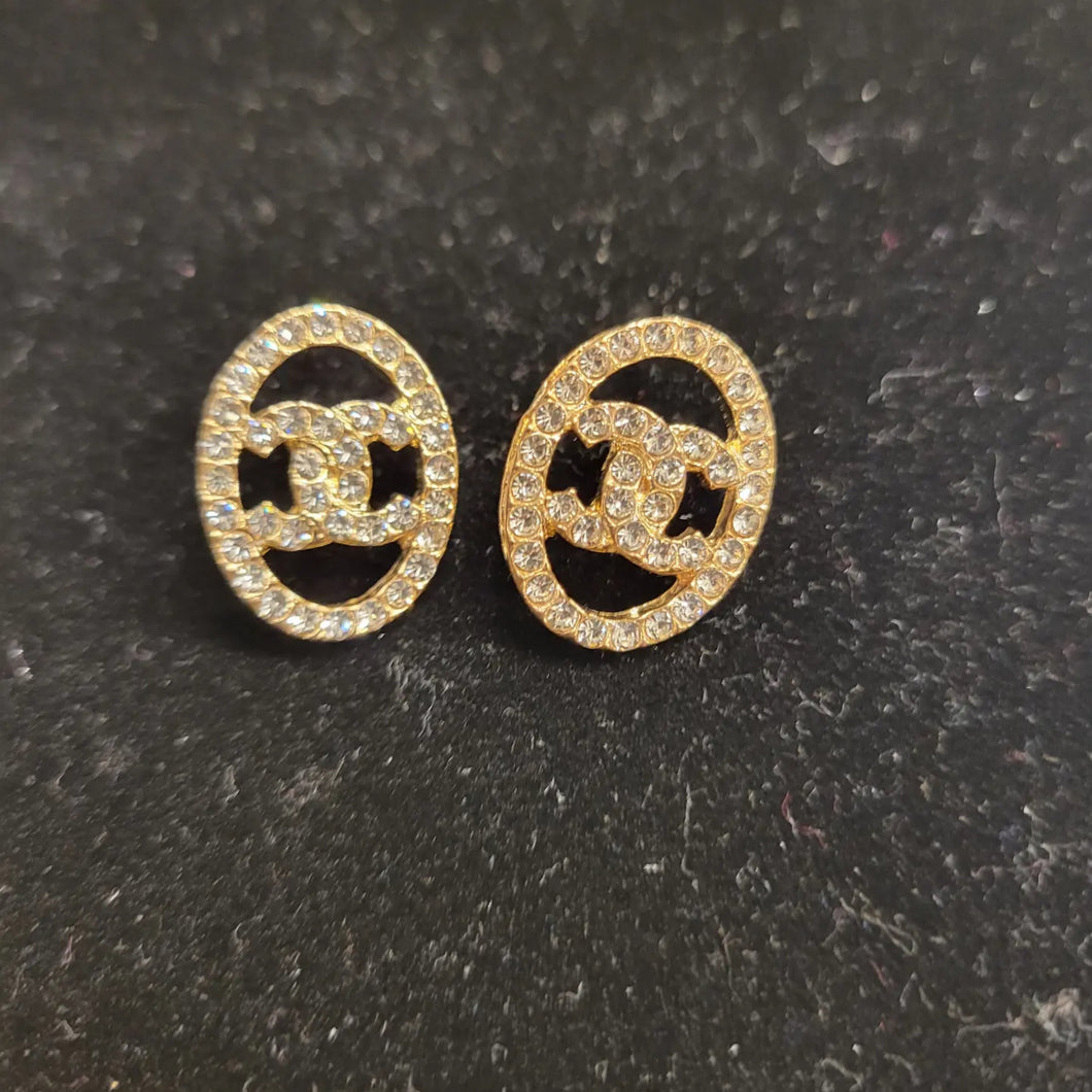 Inspired CC earrings