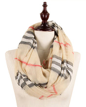 Load image into Gallery viewer, Multi woven infinity scarves
