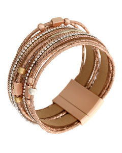 Rose gold posh bracelet