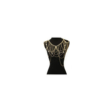 Load image into Gallery viewer, Swagger pearl shoulder body chain
